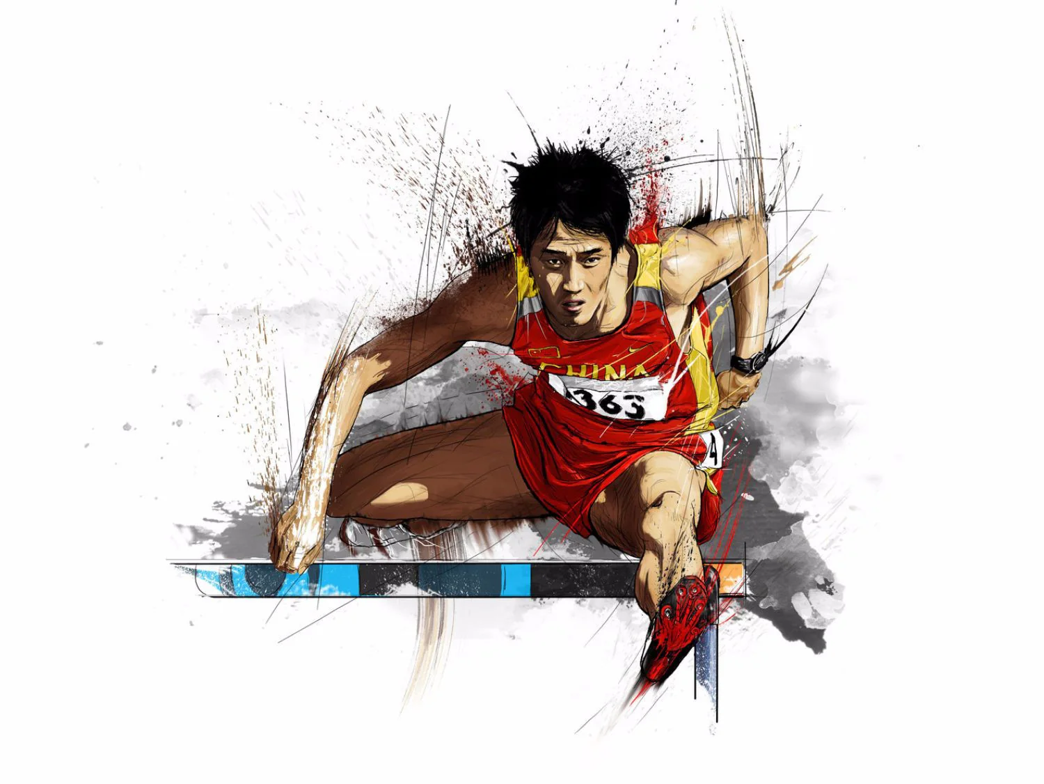 在面对防守